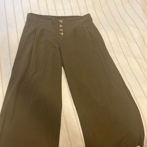 Cropped flare, hit close to my ankle at 5’2